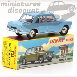 Miniature Simca 1500 bleu Dinky Toys repro 1/43 avec boîte