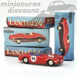 MINIATURE LANCIA D24 CABRIOLET MERCURY REPRO AVEC BOÎTE (ROUGE) - MERCURY - 1/43ème en boite