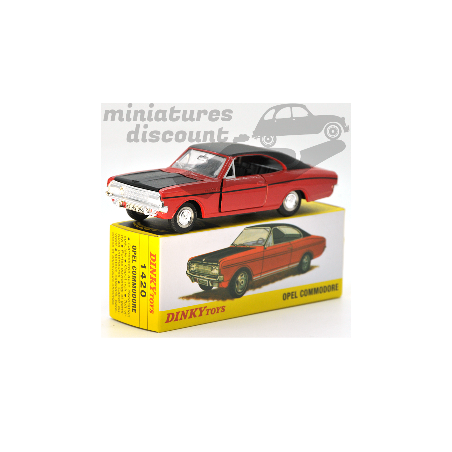 OPEL COMMODORE (ROUGE) - DINKY TOYS - 1/43ème en boite
