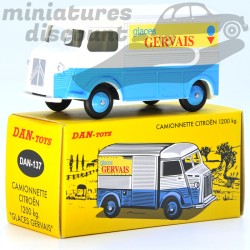 Miniature Citroën HY Type H 1200 kg Gervais Dinky Toys Dan Toys repro 1/43 avec boîte