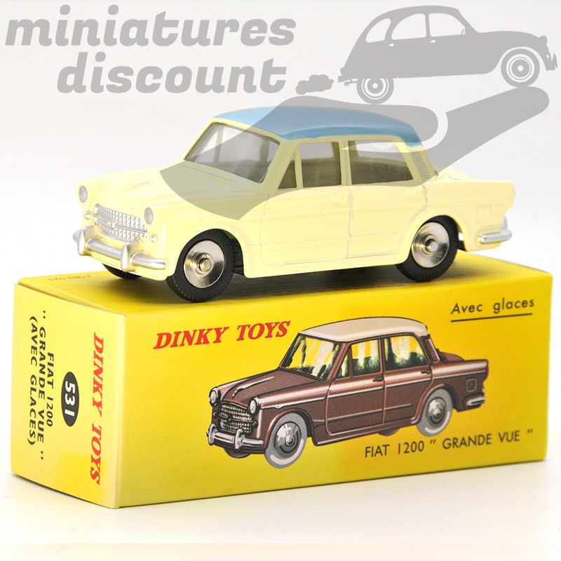 Miniature Fiat 1200 Grande Vue Dinky Toys repro 1/43 en boîte
