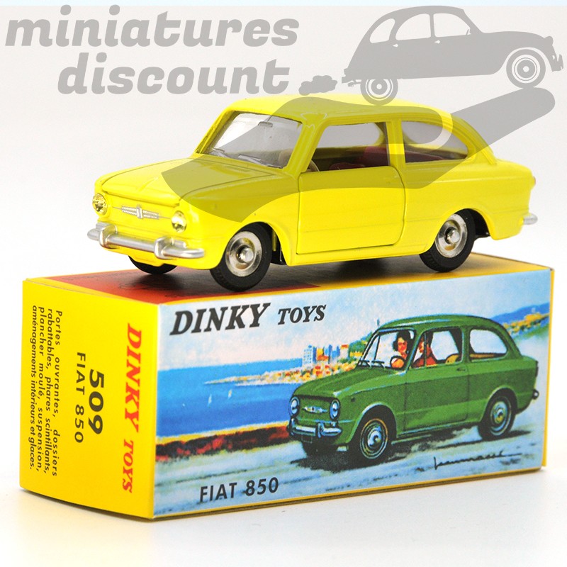 Miniature Fiat coupé 850 Dinky Toys repro 1/43 avec boîte