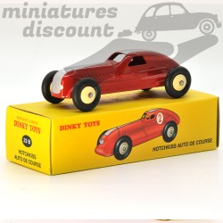 MINIATURE HOTCHKISS AUTO DE COURSE ROUGE DINKY TOYS REPRO AVEC BOÎTE (ROUGE) - DINKY TOYS - 1/43ème en boite