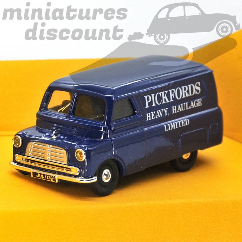 MINIATURE BEDFORD TYPE CA PICKFORDS CORGI CLASSICS AVEC BOÎTE (BLEU) - 1/43ème en boite
