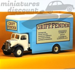 MINIATURE BEDFORD TYPE O SERIES PANTECHNICON CORGI CLASSICS AVEC BOÎTE (BLEU) - 1/43ème en boite