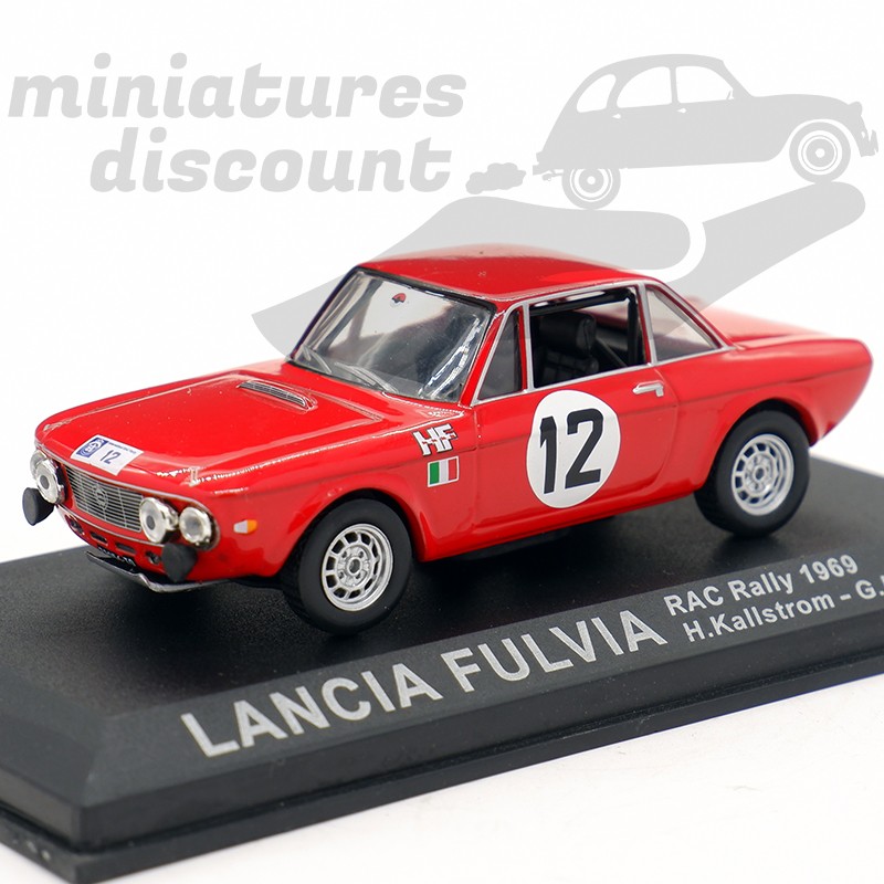 LANCIA FULVIA (ROUGE) - 1/43ème en boite