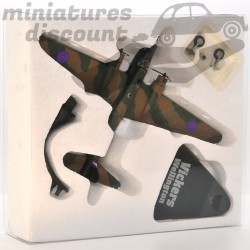 MINIATURE VICKERS WELLINGTON BOMBARDIERS ET GÉANTS DU CIEL EN MÉTAL (VERT MILITAIRE) - 1/144ème sous blister