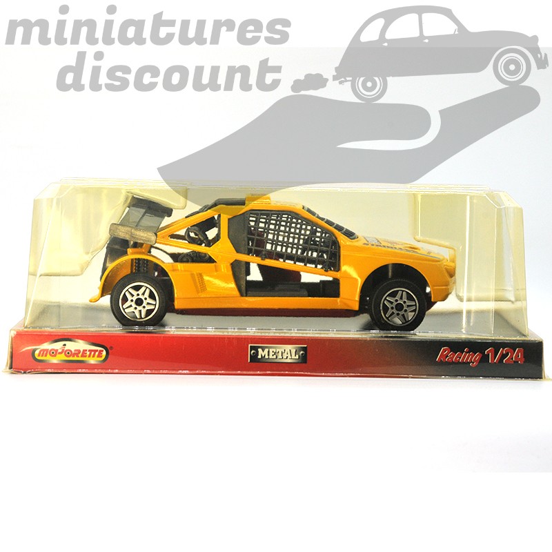 MINIATURE PROTO BAJA 4162 MAJORETTE RACING D'ORIGINE (JAUNE) - MAJORETTE - 1/24ème sous blister
