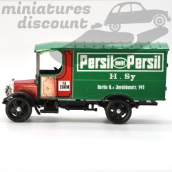 MINIATURE FOURGON THORNYCROFT VAN 1926 PERSIL CORGI CLASSICS AVEC BOÎTE (VERT) - CORGI - 1/43ème en boite