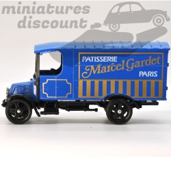 MINIATURE FOURGON RENAULT 1926 PÂTISSERIE MARCEL GARDET PARIS CORGI CLASSICS AVEC BOÎTE (BLEU) - CORGI - 1/43ème en boite