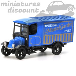 MINIATURE FOURGON RENAULT 1926 PÂTISSERIE MARCEL GARDET PARIS CORGI CLASSICS AVEC BOÎTE (BLEU) - CORGI - 1/43ème en boite