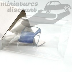 Miniature Mercedes-Benz SLK 230 bleue avec hard top Herpa 1/43 avec boîte