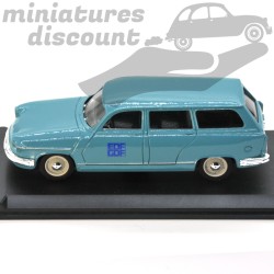 MINIATURE PANHARD PL17 BREAK EDF GDF ELIGOR AVEC BOÎTE (BLEU) - ELIGOR - 1/43ème en boite