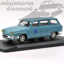 MINIATURE PANHARD PL17 BREAK EDF GDF ELIGOR AVEC BOÎTE (BLEU) - ELIGOR - 1/43ème en boite