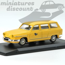 MINIATURE PANHARD PL17 BREAK LA POSTE ELIGOR AVEC BOÎTE (JAUNE) - ELIGOR - 1/43ème en boite