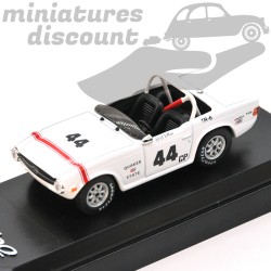 MINIATURE TRIUMPH TR6 COMPETITION 1969 SOLIDO AVEC BOÎTE (BLANC) - SOLIDO - 1/43ème en boite