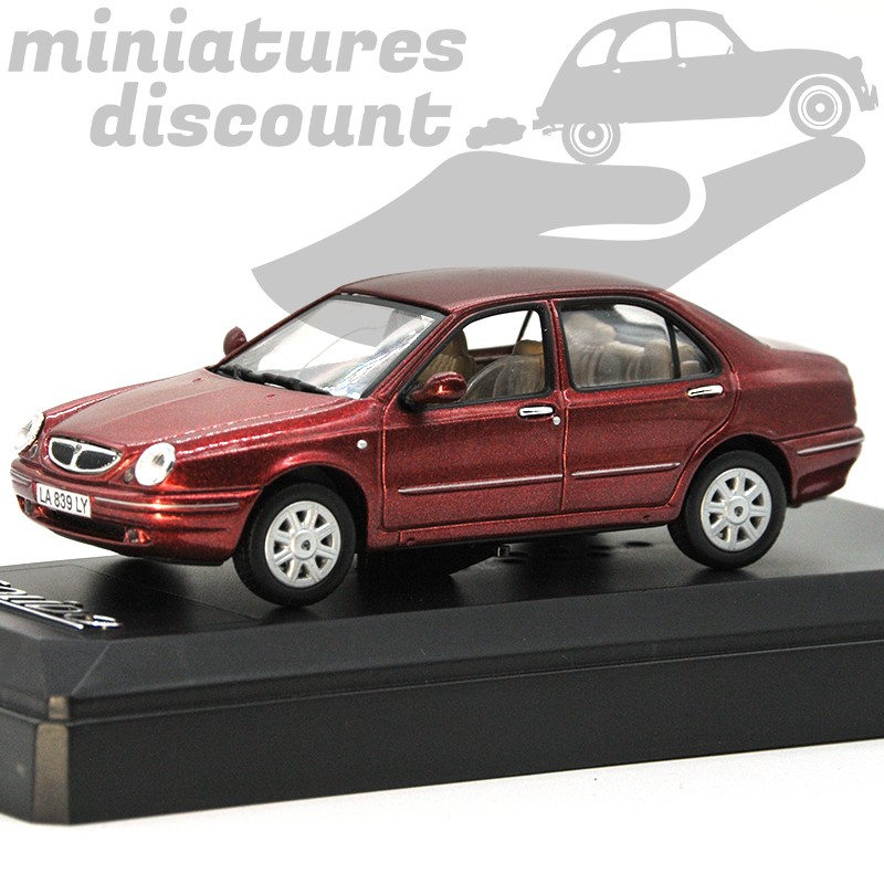 Miniature Lancia Lybra 1999 rouge Solido 1/43 avec boîte