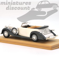 MINIATURE DELAGE CABRIOLET BLANCHE SOLIDO AVEC BOÎTE (BLANC) - SOLIDO - 1/43ème en boite