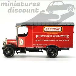MINIATURE FOURGON THORNYCROFT VAN SAFEWAY CORGI CLASSICS AVEC BOÎTE (ROUGE) - CORGI - 1/43ème en boite