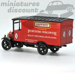 MINIATURE FOURGON THORNYCROFT VAN SAFEWAY CORGI CLASSICS AVEC BOÎTE (ROUGE) - CORGI - 1/43ème en boite