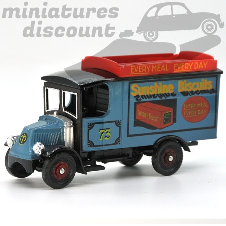 MINIATURE MACK TRUCK SUNSHINE BISCUITS CAMION DE LIVRAISON CORGI CLASSICS AVEC BOÎTE (BLEU) - CORGI - 1/43ème en boite