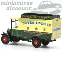 MINIATURE FOURGON THORNYCROFT CHIVERS & SONS LTD CORGI CLASSICS AVEC BOÎTE (VERT FONCÉ) - CORGI - 1/43ème en boite