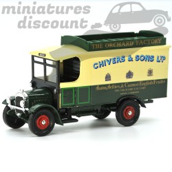 MINIATURE FOURGON THORNYCROFT CHIVERS & SONS LTD CORGI CLASSICS AVEC BOÎTE (VERT FONCÉ) - CORGI - 1/43ème en boite