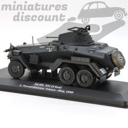 Miniature Sd.Kfz. 231 2e Panzerdivision France 1940 1/43 avec boîte