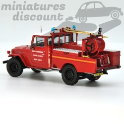 MINIATURE TOYOTA CCFL DESAUTEL 1975 POMPIERS EN BLISTE (ROUGE) - 1/43ème sous blister