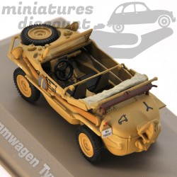 Miniature Schwimmwagen Type 166 militaire 1/43 avec boîte