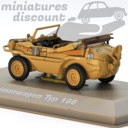 Miniature Schwimmwagen Type 166 militaire 1/43 avec boîte
