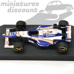 Miniature Formule 1 Williams Renault FW19 1997 Onyx 1/43 avec boîte