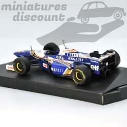 Miniature Formule 1 Williams Renault FW19 1997 Onyx 1/43 avec boîte
