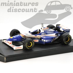 Miniature Formule 1 Williams Renault FW19 1997 Onyx 1/43 avec boîte