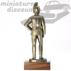 Sapeur-Pompier 1873 en étain - Les Étains du Prince 10cm avec boîte