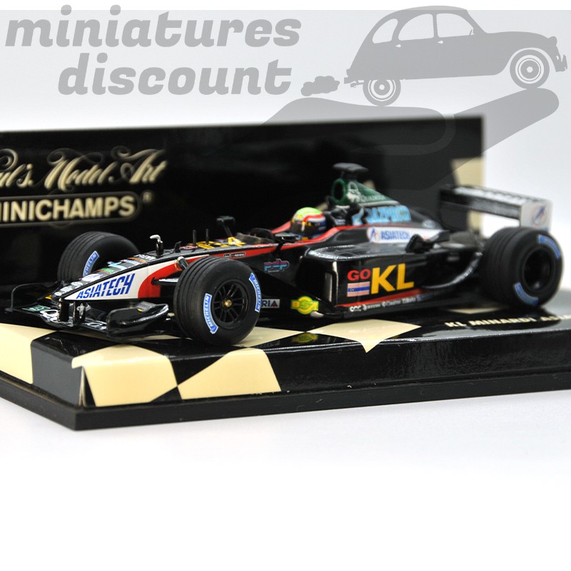 KL Minardi Asiatech PS 02 pilotée par M. Webber - F1 - Minichamps - 1/43 en Boite