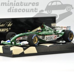 JAGUAR RACING R4 CONDUITE PAR M.WEBBER (VERT) - MINICHAMPS - 1/43ème en boite