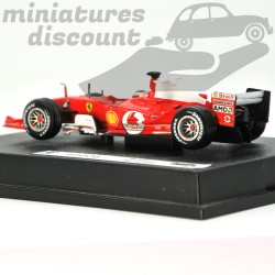 Ferrari F2004 Hot-Wheels pilotée par Rubens Barrichello - 1/43 en boite