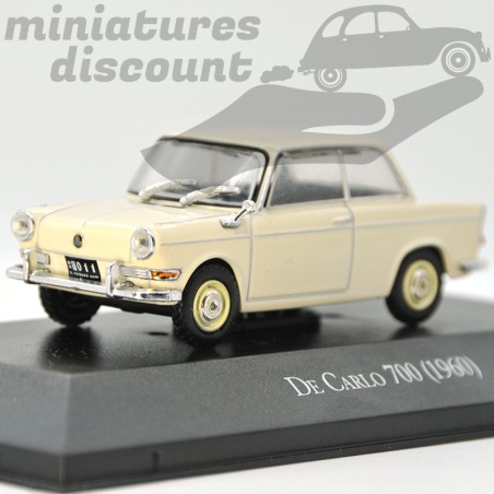 DE CARLO 700 DE 1960 (BEIGE) - 1/43ème en boite