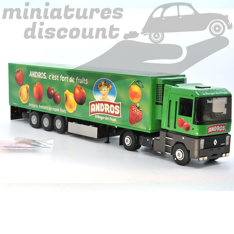 Semi Remorque, Renault Magnum "Andros" Chereau-LBS - 1/43 en boite