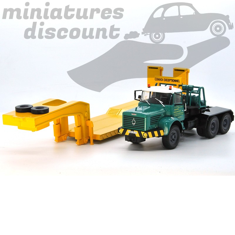 Semi Remorque, Berliet TBO 15 M3 - Porteur Lourd - IXO - 1/43 en boite