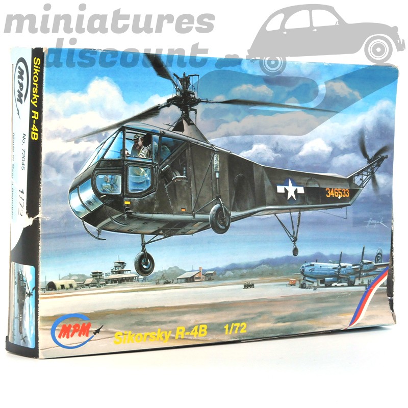 Helicoptère Sikorsky R-4B - MPM - 1/72 en boite