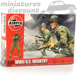 Airfix - 14 Figurines, Infanterie US Américaine - 1/32 en boite