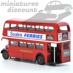 BUS ANGLAIS SEALINK FERRIES (ROUGE) - SOLIDO - 1/43ème en boite