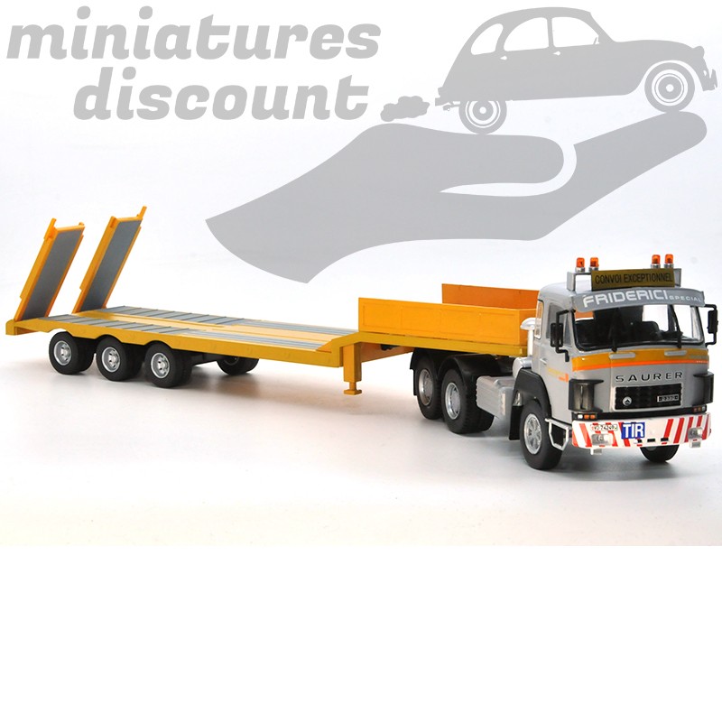 Semi Remorque, Saviem SM340 6x4 - Porteur Lourd - IXO - 1/43 en boite
