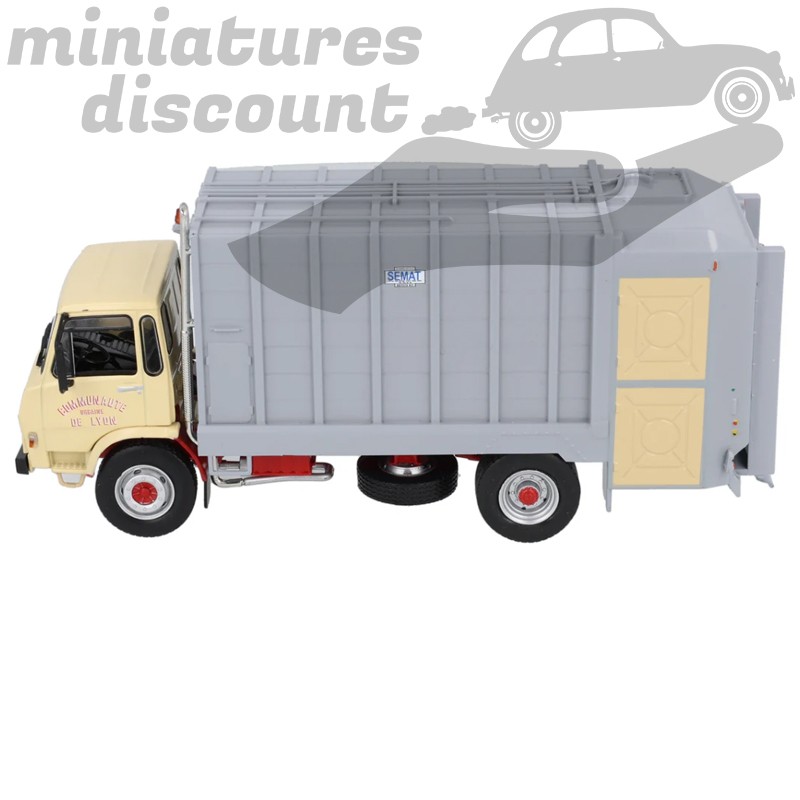 Berliet GC190 Camion de Poubelles - Ixo - 1/43 sous blister