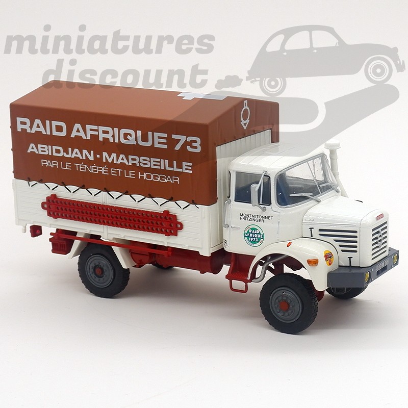 Camion Berliet L64 "Raid Afrique 73" - 1/43 sous blister