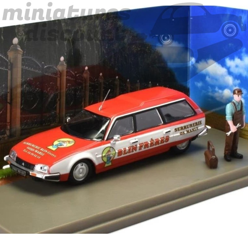 Citroën CX Break "Blin Frères - Serrurerie" + 1 Figurine - 1/43 en boite