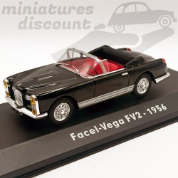 Facel Vega FV2 Cabriolet de 1956 (noir) - 1/43 en boite