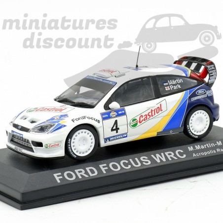 Ford Focus WRC - Rallye Acropolis 2003 - 1/43 en blister